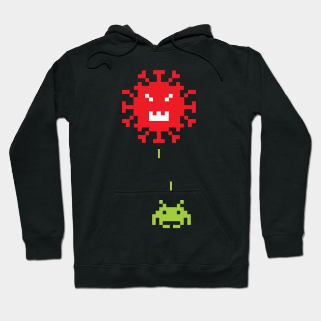 Virus Invaders Hoodie by Sauher